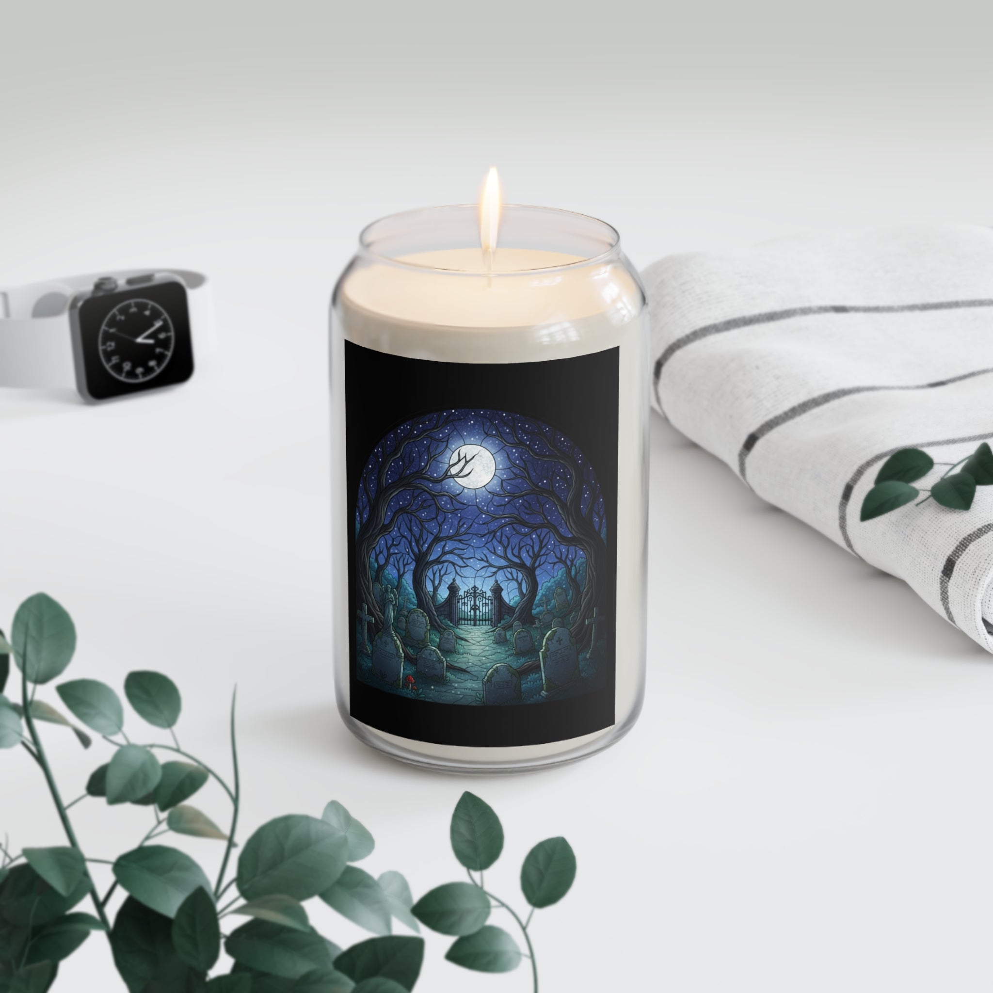 Moonlit Graveyard Scented Soy Candle 13.75oz