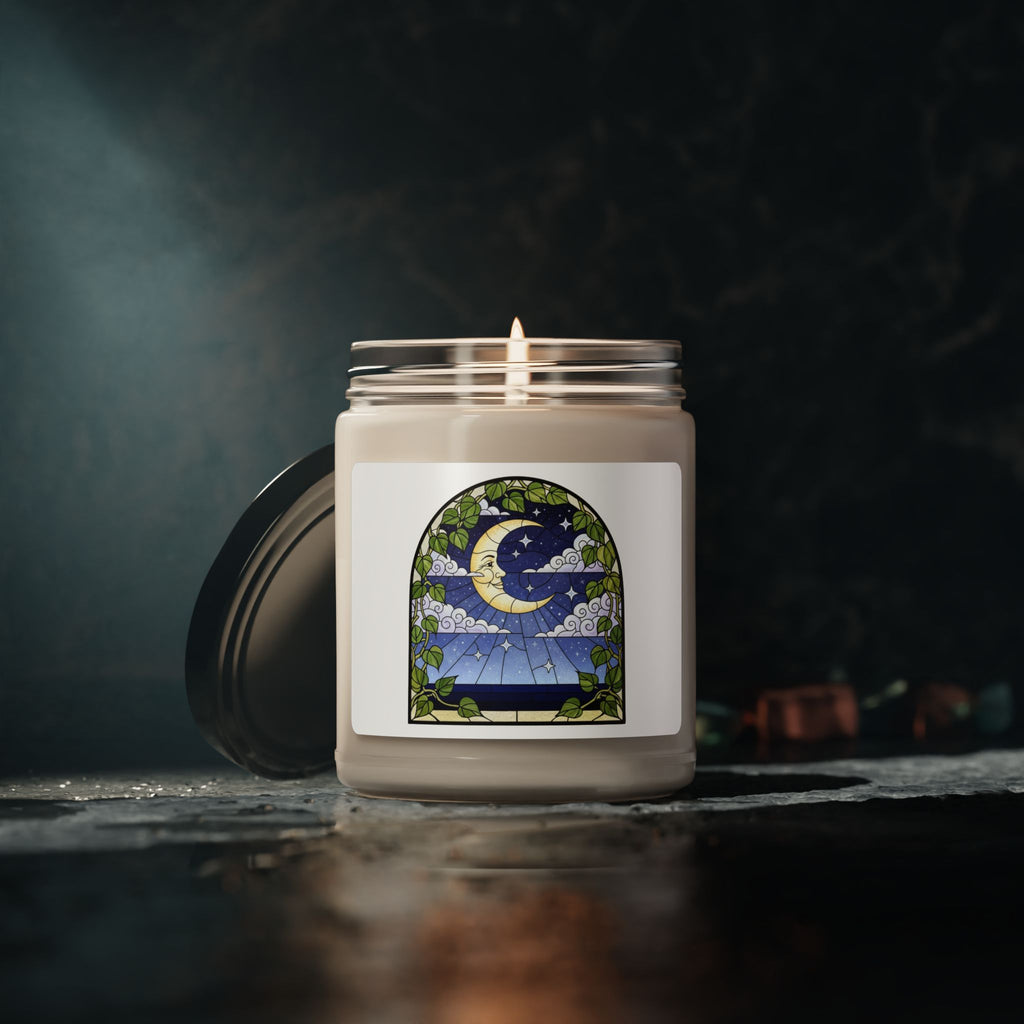 Celestial Stained Glass Night Sky Scented Soy Candle 9oz