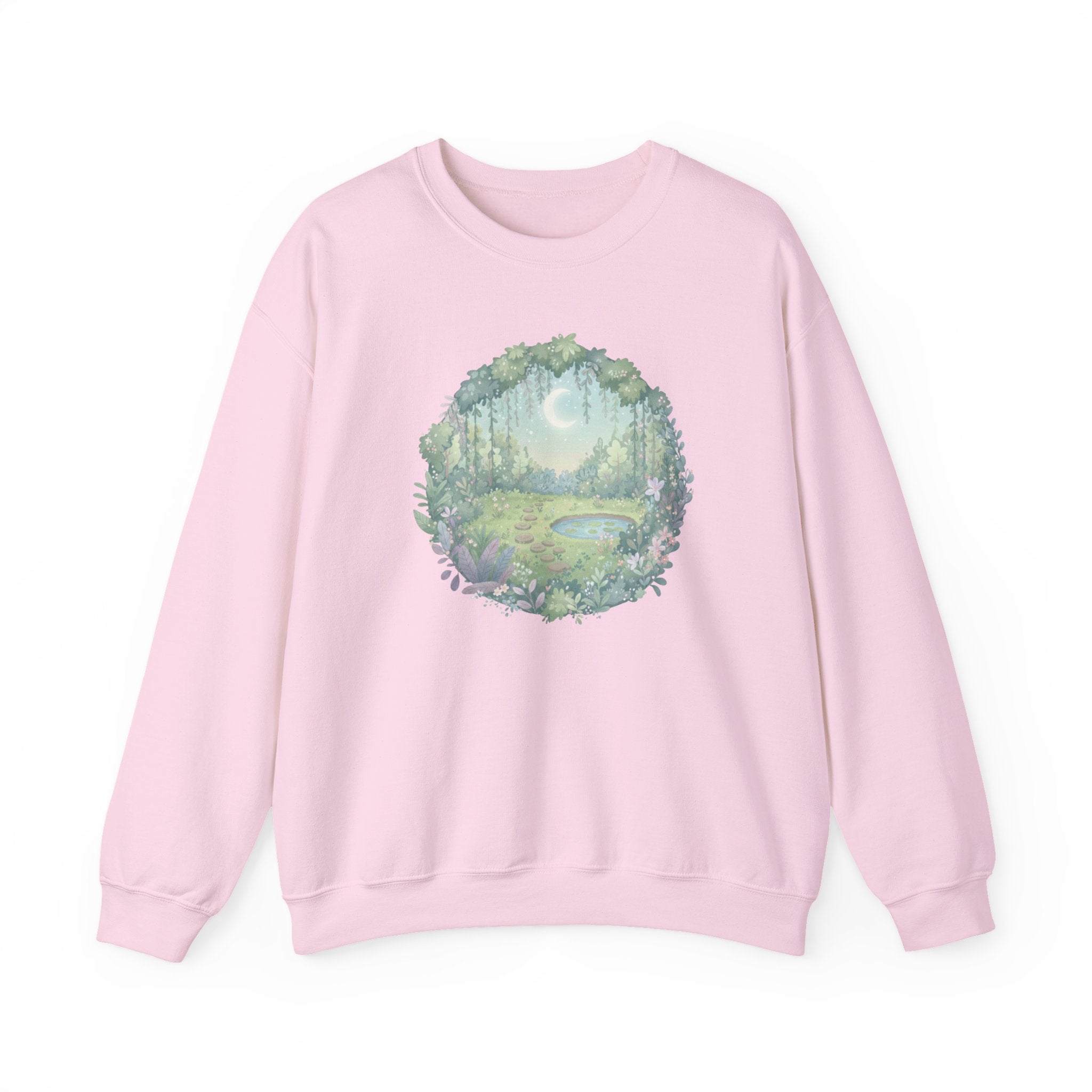 Moonlit Pond Crewneck Sweatshirt