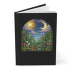 Celestial Day & Night Botanical Houseplant Scene Notebook