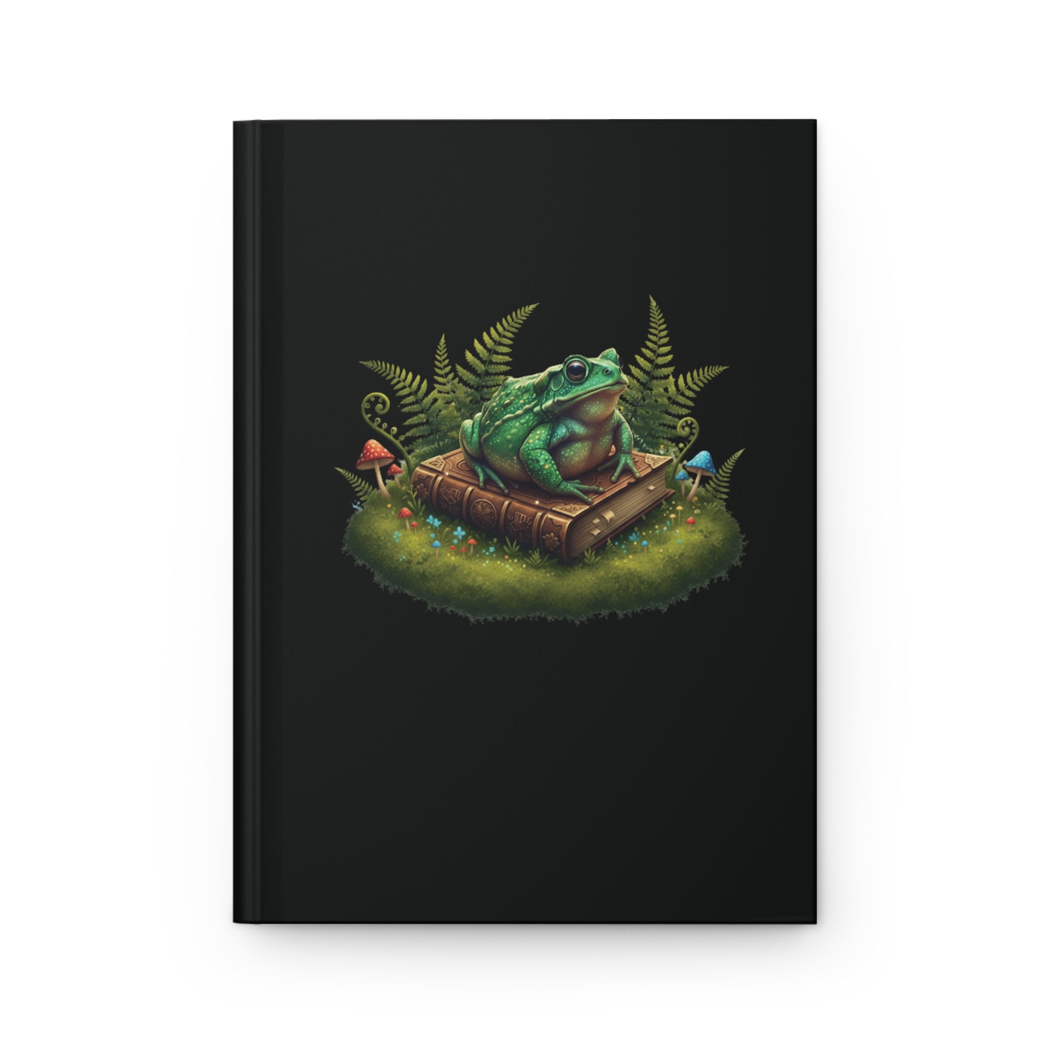Toad Spellbook Hardcover Journal | Magical Nature Writing Notebook