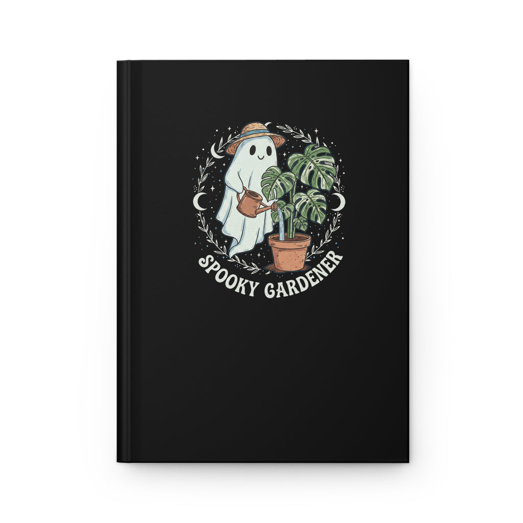 Spooky Gardener Ghost Plant Lover Notebook