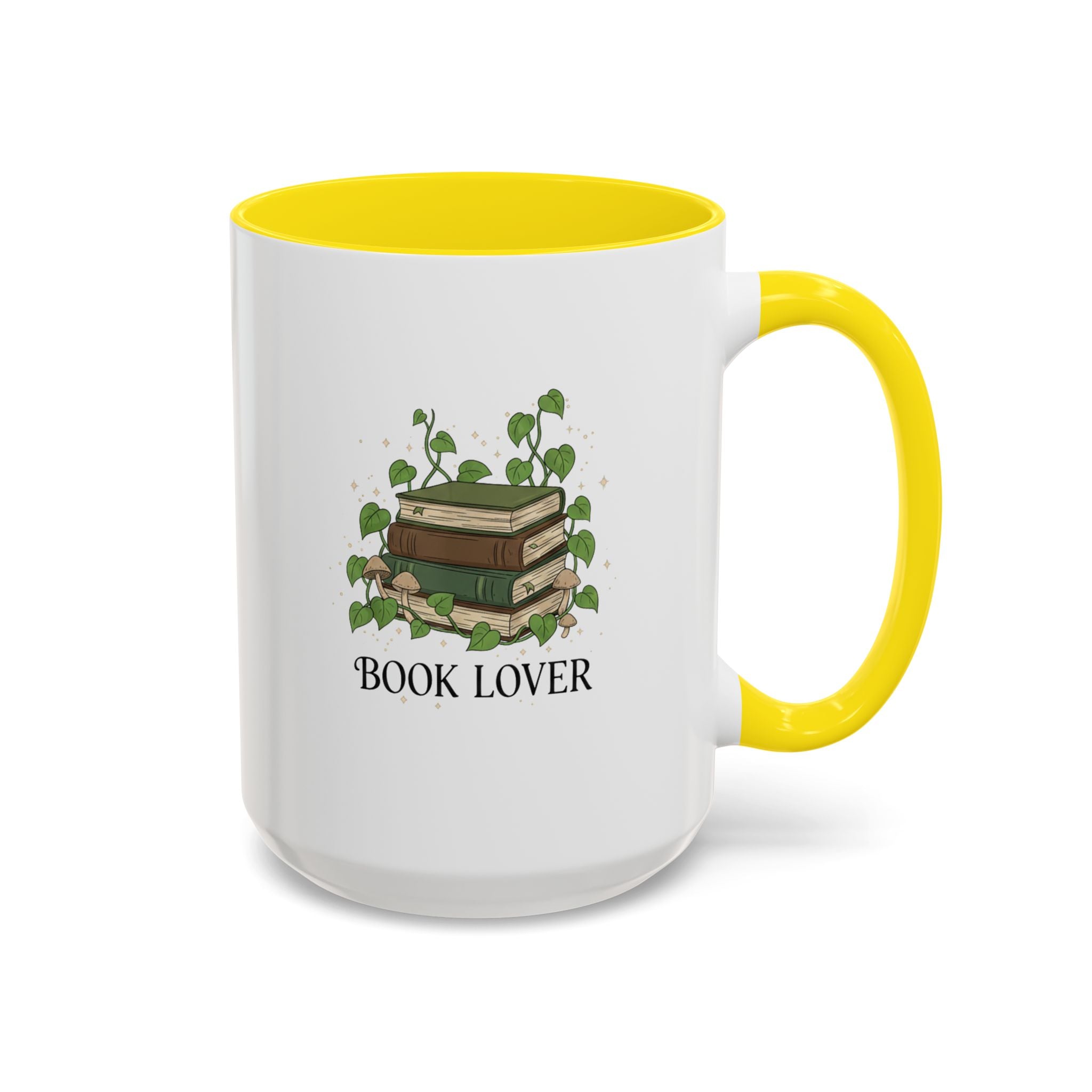Book Lover Coffee Mug | Cozy Stack of Books (11/15oz)