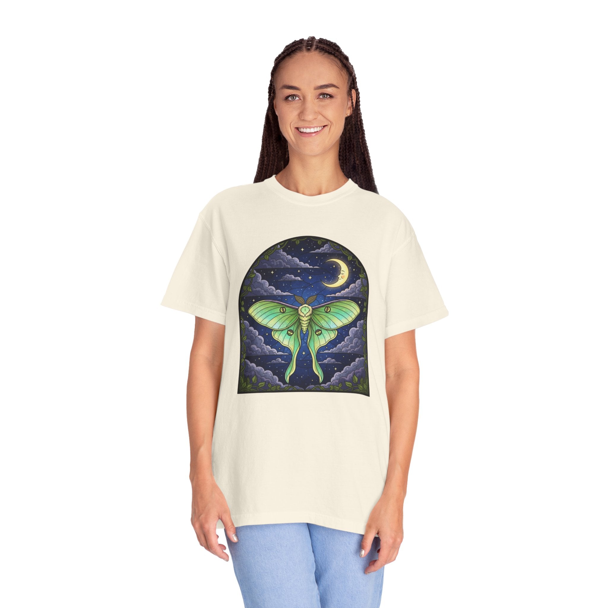 Luna Moth Stained Glass T-Shirt