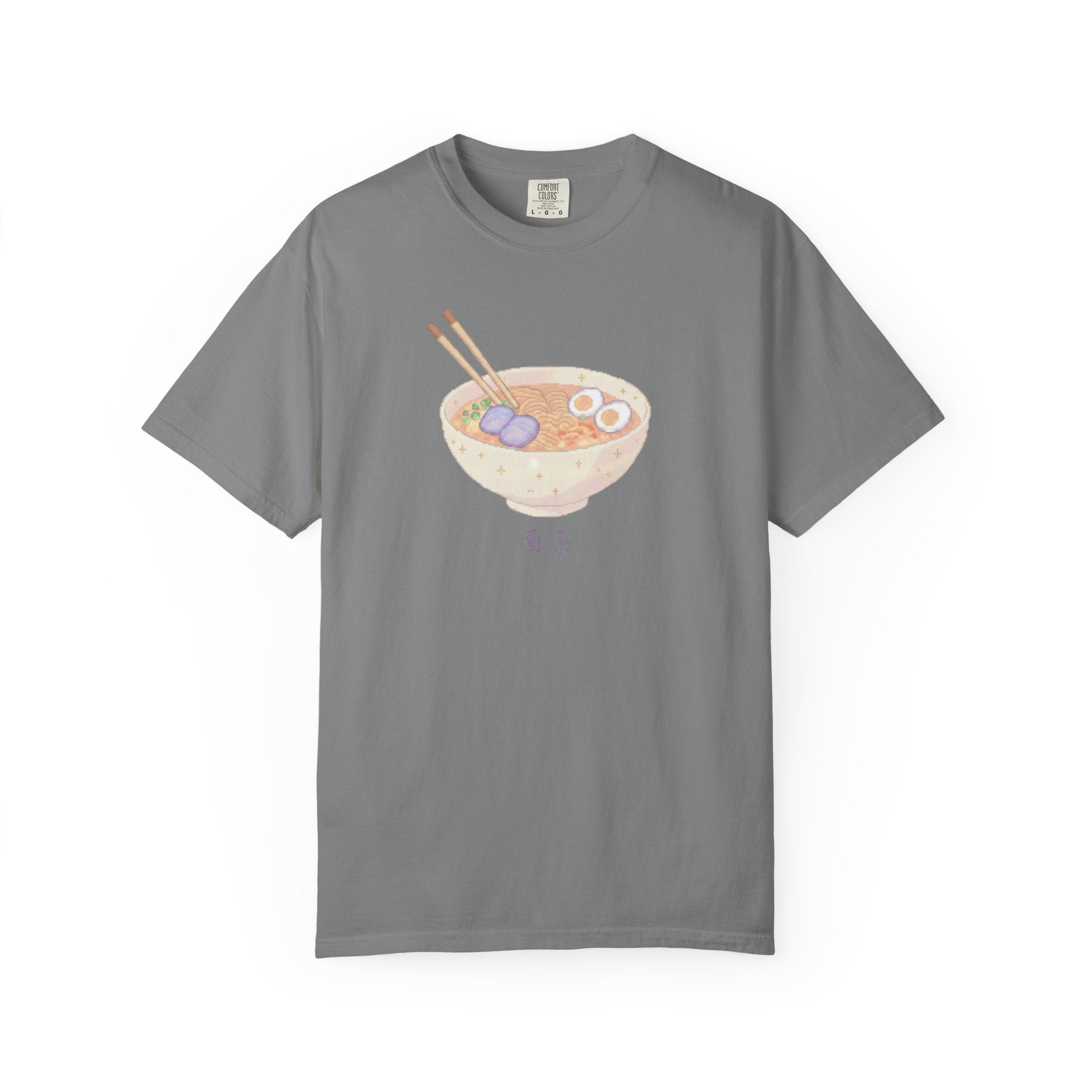 Pixelated Ramed Bowl T-Shirt
