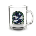 Moonlit Sky and Bats 10oz Glass Mug