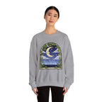 Celestial Stained Glass Window Crewneck Sweatshirt