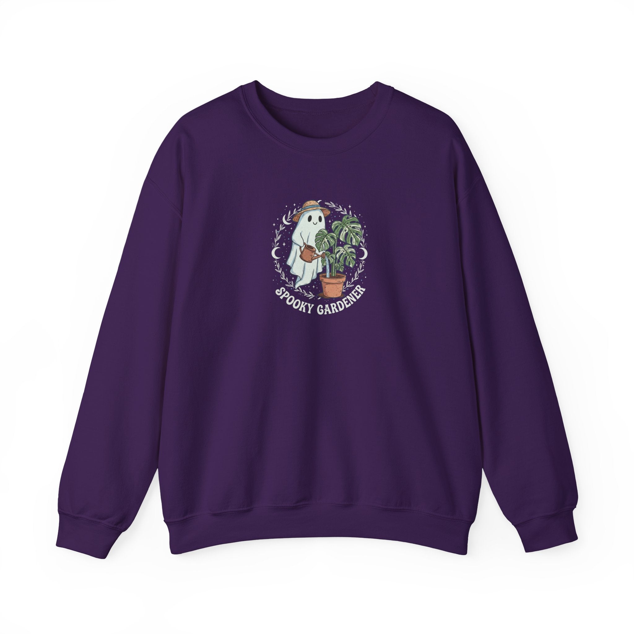 Spooky Gardener Sweatshirt | Ghost Plant Lover Crewneck