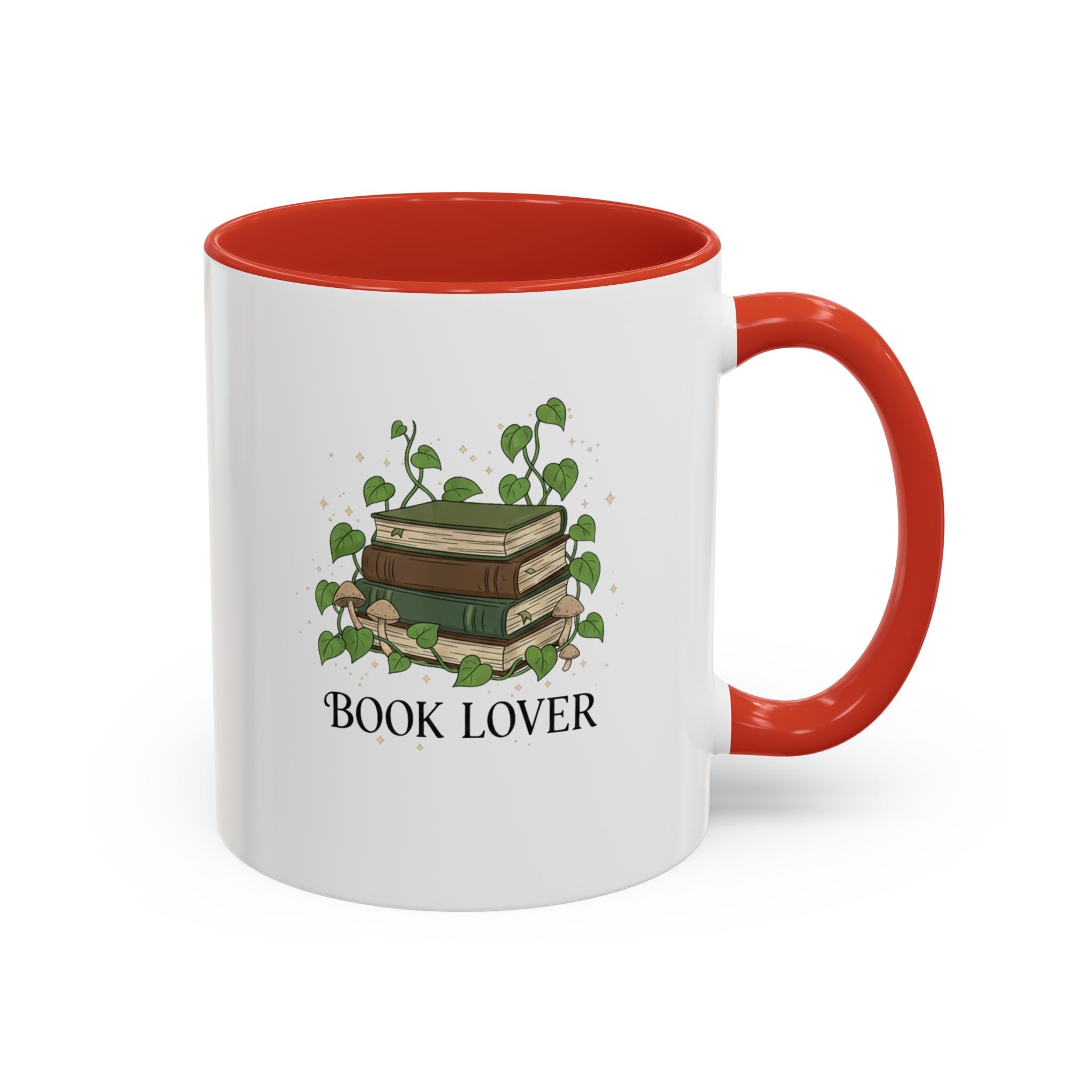 Book Lover Coffee Mug | Cozy Stack of Books (11/15oz)