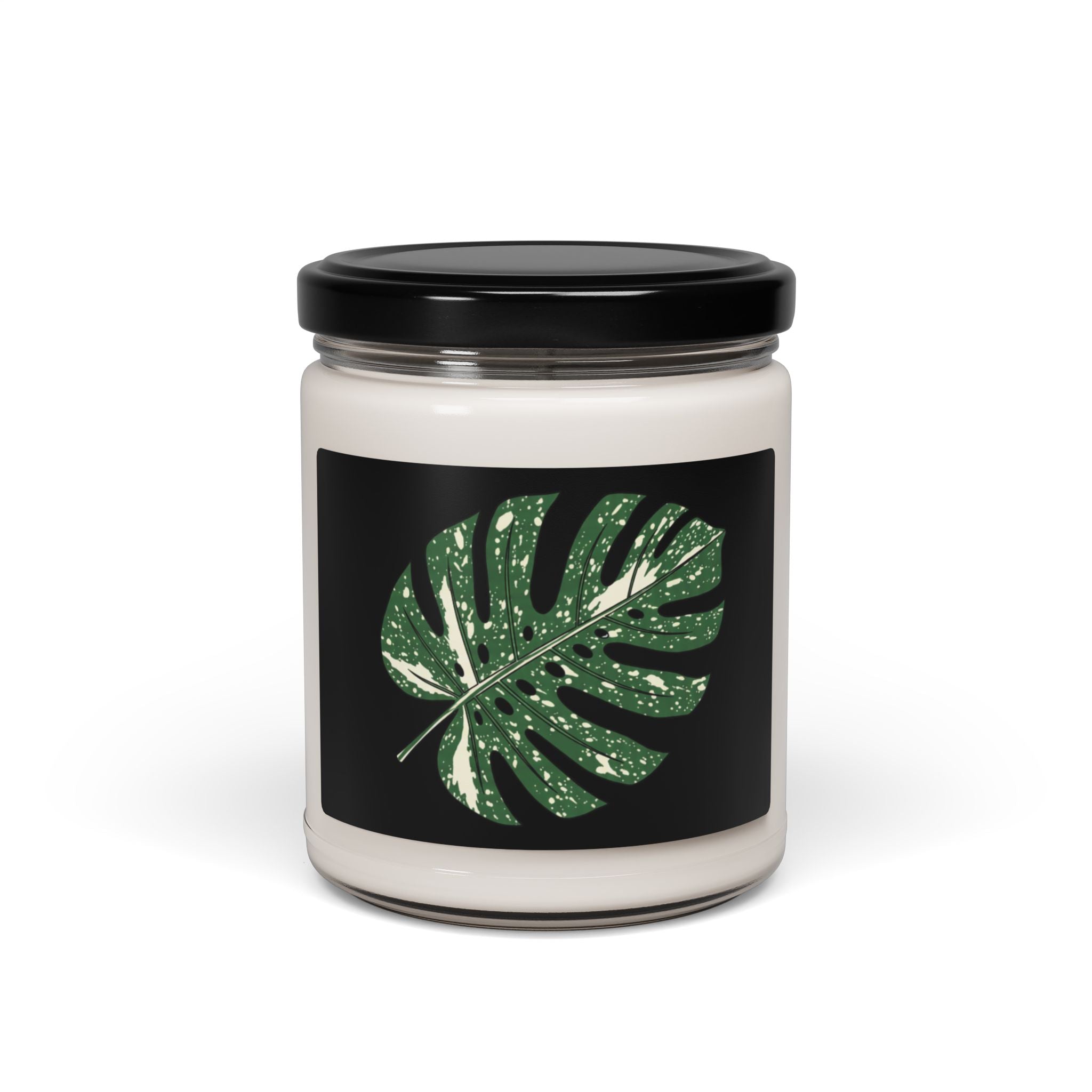 Monstera Thai Constellation Leaf Scented Soy Candle 9oz